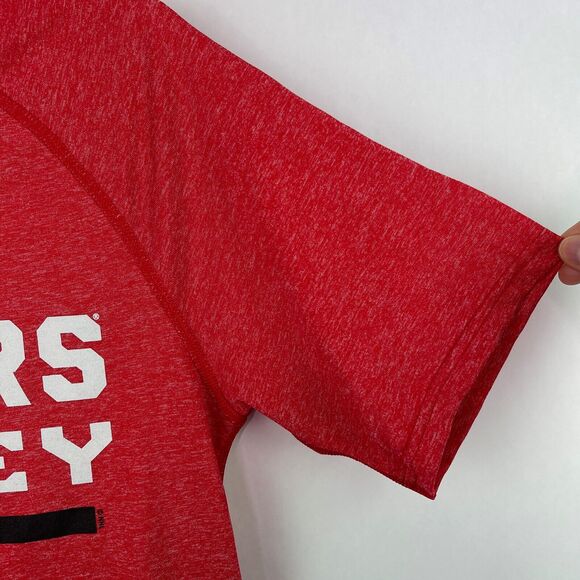 Senators Hockey Reebok Red Short Sleeve Crewneck T-shirt Men's Sz S - Picture 4 of 5